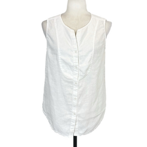 Contemporaine white linen shirt